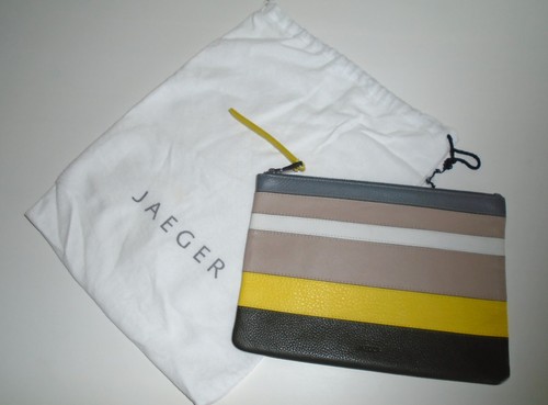Pochette grande jaeger pelle - pochette,