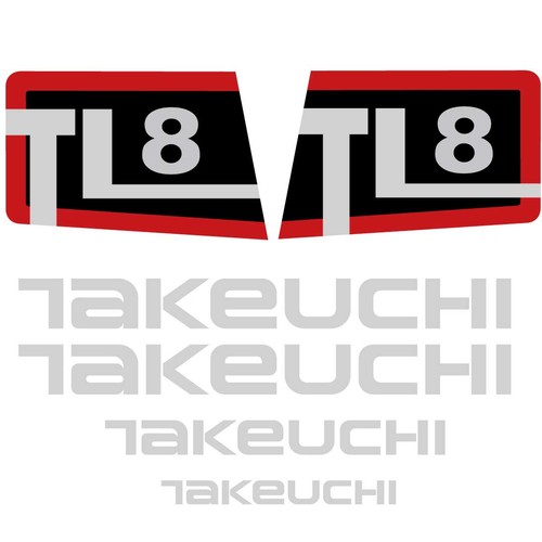 Adatto per tl8 takeuchi - adatto, skid