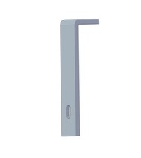 STEFFA DI GIUNZIONE ANGOLARE PRE FORATA PER FISSAGGIO PANNELLI