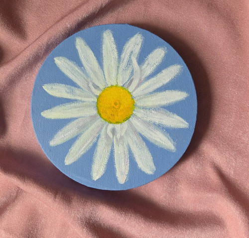 Dipinto margherita fiore