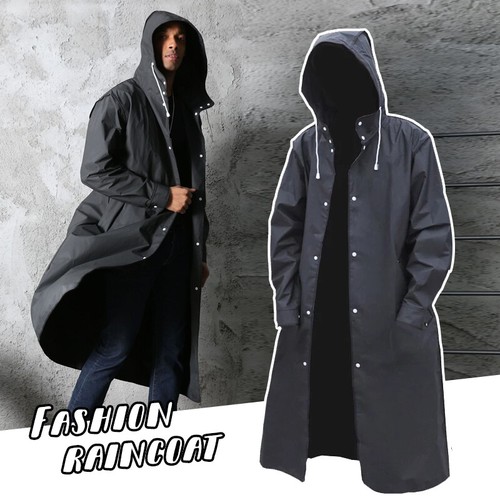 Impermeabile lungo nero - impermeabile,