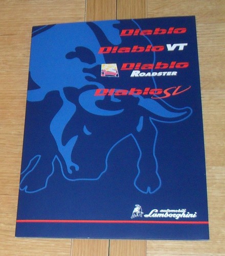 Brochure lamborghini diablo - diablo,