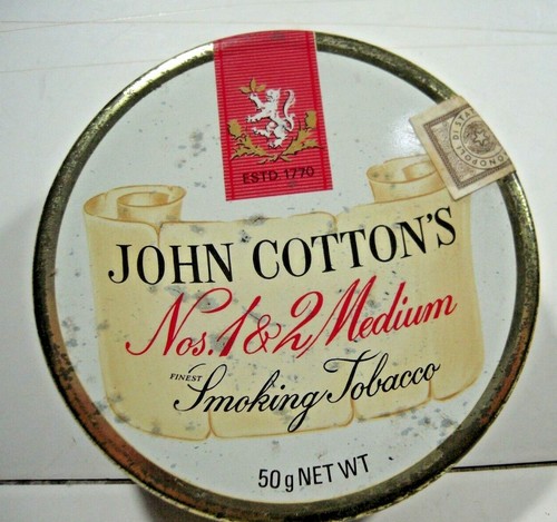 Scatola latta tabacco john - ,