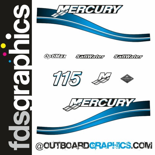 Mercury 115 acqua salata - mercury,