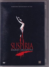 SUSPIRIA DVD Dario Argento Versione Restaurata in HD Ottimo M09119