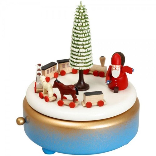 Carillon babbo natale blu - carillon,
