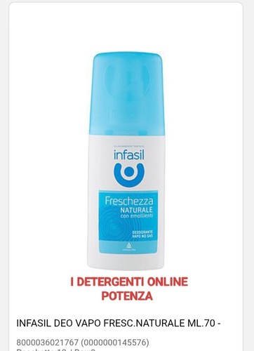 Infasil deodorante gas - x3,