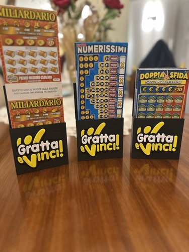 Espositori gratta vinci - gratta, e