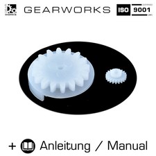 Kit Ingranaggi Strumentazione per VOLVO 440 460 480 VDO Tachimetro SET