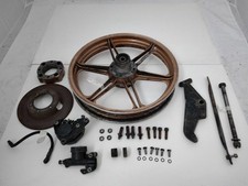 HONDA CB 350 FOUR Kit due 2 Cerchi sostituzione freno tamburo posteriore NOTA*