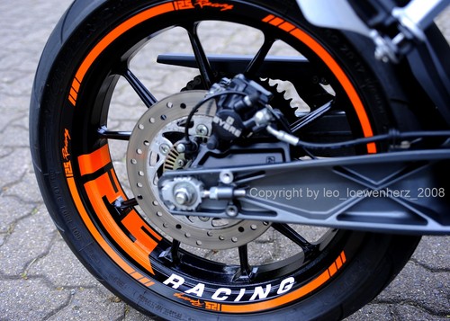 Adesivi cerchi tuning ktm duke - cerchi,