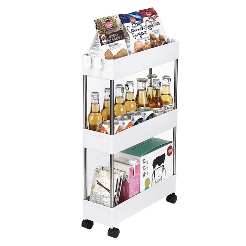 Carrello portaoggetti sottile - carrello,