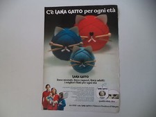 advertising Pubblicità 1979 LANA GATTO - FILATURA DI TOLLEGNO