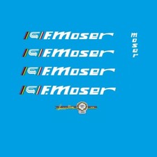 Francesco Moser 51.151 " decals, Adesivi - Bianco - N.31