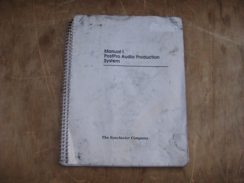 Danneggiato synclavier manual - danneggiato:,