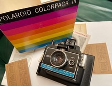 POLAROID COLORPACK II completa di scatola e manuali di istruzione Vintage 70