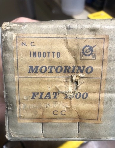 Fiat 1500 indotto motorino - fiat,