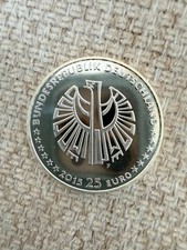 25 euro argento 2015 mzz. J