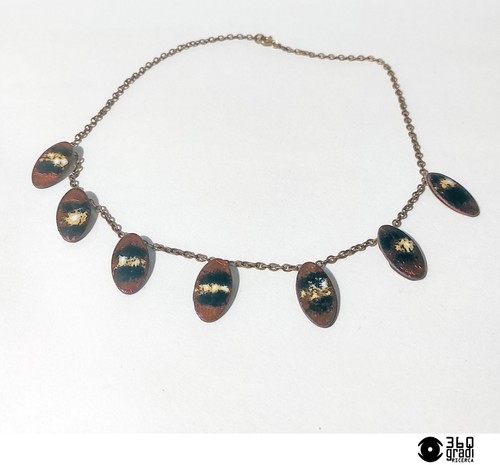 Collana antica ottone e - antica,