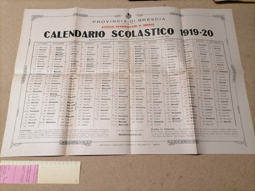 Raro calendario scolastico - raro,