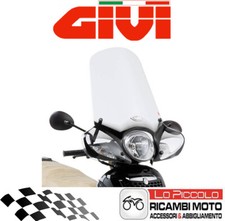 APRILIA SCARABEO 200 2007 2008 2009 GIVI PARABREZZA PARAVENTO ALTO INVERNALE