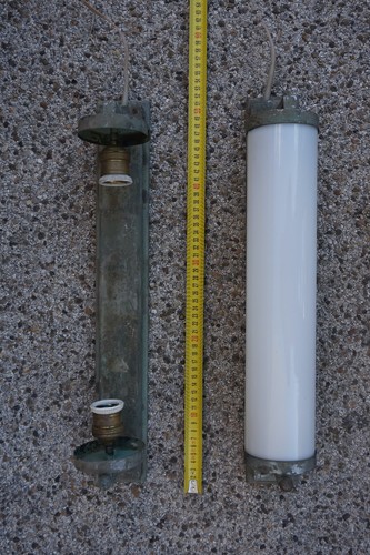 Coppia vecchie lampade - coppia,