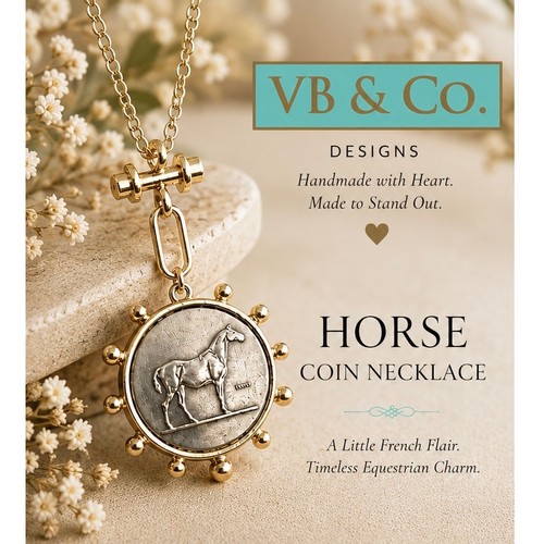 Collana con monete cavallo - , |