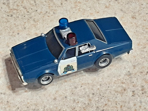 Afx aurora police slot car - slot,