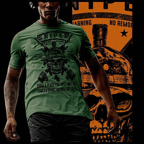 Shirt cecchino militare - t-shirt,