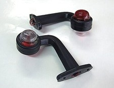 Lato Gomma Gomito Luce Luci di Ingombro Rimorchio Camion 12/24v Omologato A206a