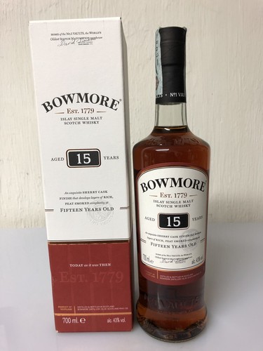 Bowmore 15yo islay single malt - 15yo,