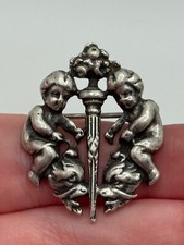 Spilla cherubino vintage in