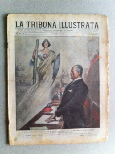 1933 mussolini lotto epoca - mussolini,