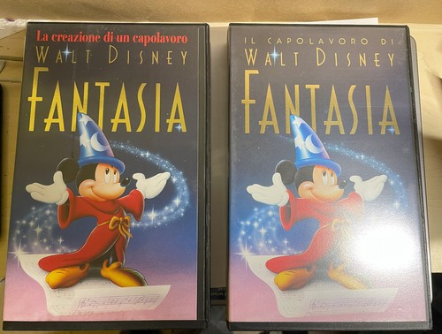 Vhs vintage walt disney - walt, 1991