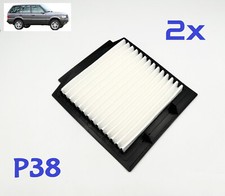2 pezzi filtro abitacolo per RANGE ROVER P38 4.0i 4.6i 2.5DSE +GEMS +THOR