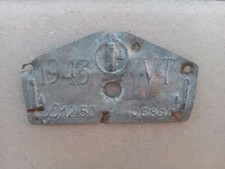 TASSA BOLLO EPOCA 1943 - L. 12.50 CARRO AGRICOLO - VT - VITERBO (USATA VEDI FOTO