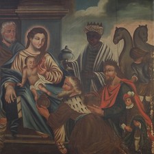 Antico dipinto spagnolo