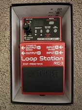 Pedale chitarra BOSS rc-3 loop
