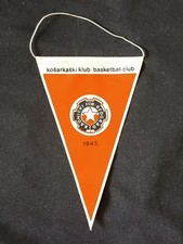 Gagliardetto Pennant Ko�arka�ki Klub Partizan Belgrado Jugoslavia 1945 Basket
