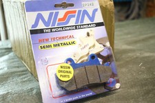 Pastiglie freno nissin 242 - nissin, 2p-242
