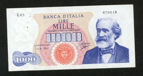 Italy 1000 lire 1962 - ,