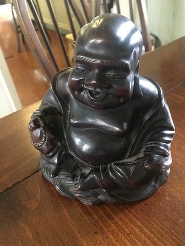 Laughing buddha statue - laughing,