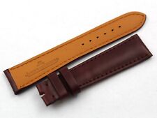 Strap Band Jaeger Le-Coultre Genuine Leather Bordeaux 20/16mm Hand Made Casual