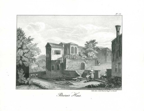 Veduta arqua petrarca - veduta,