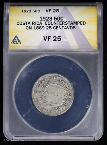 1923 50c costa rica - 1923, 50