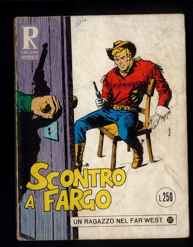 Coll rodeo ragazzo nel far - rodeo,