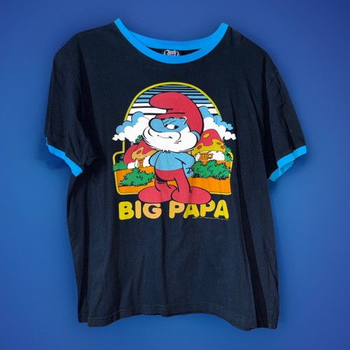 Shirt puffo big - puffo, vintage