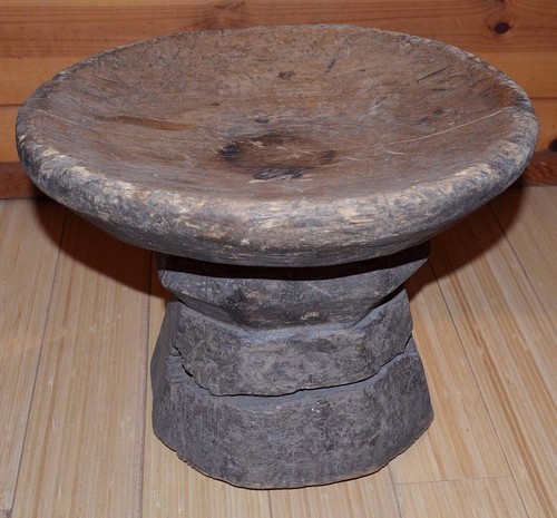 Antica sedia sgabello - in, legno