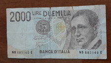 Moneta cartacea lire - moneta, 2000