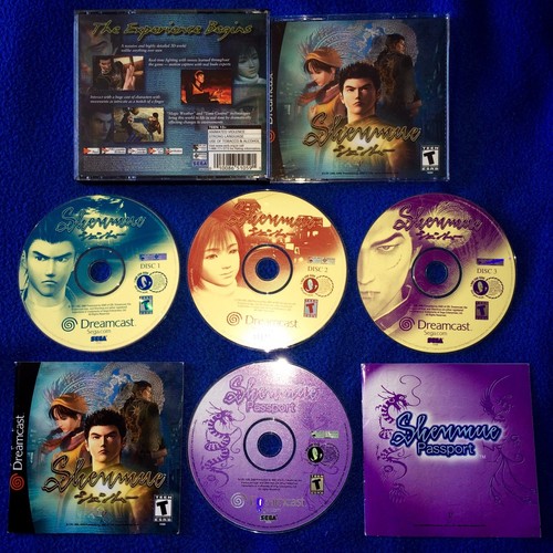 Shenmue dreamcast ntsc usa - shenmue,
